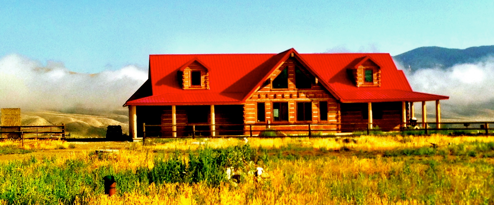 Cody, Wyoming Old Kentucky Logs Concrete Log Siding