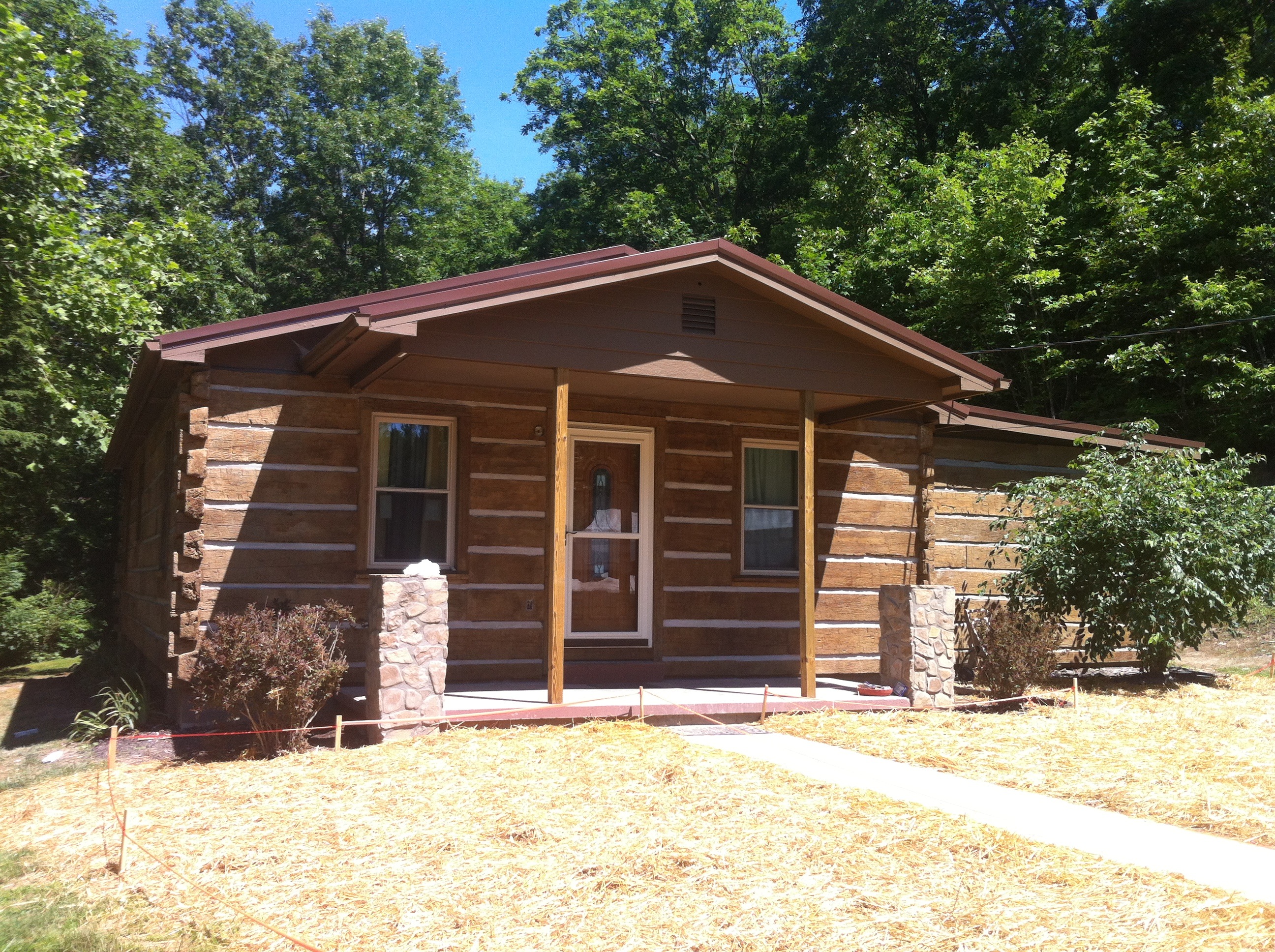 Projects Old Kentucky Logs Concrete Log Siding